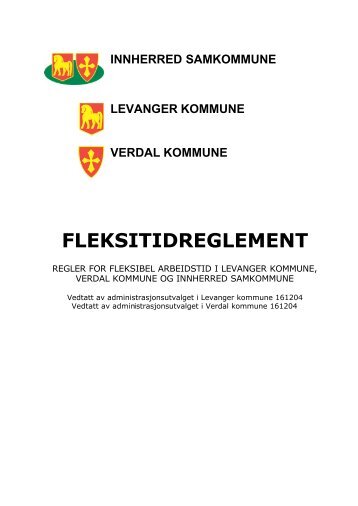 FLEKSITIDREGLEMENT - Innherred samkommune