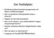 Notfallplan und Schutzkonzept - Innocence in danger