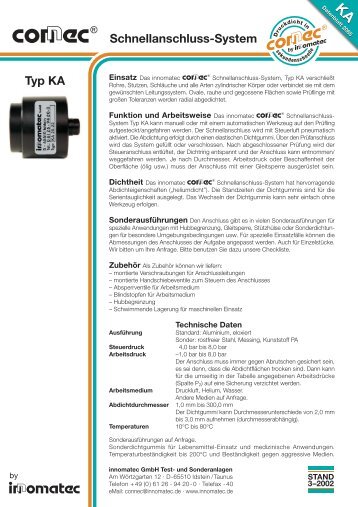 Datenblatt KA 2085 - Endg ltig - Innomatec