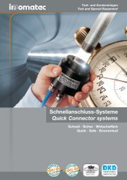 Quick Connector system KA - Innomatec