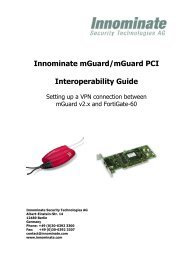 Fortigate 60 - Innominate Security Technologies AG