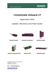 mGuard Update, Recovery and Flash Guide V7.x - Innominate ...