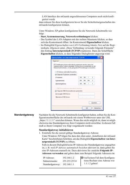 Innominate mGuard - Innominate Security Technologies AG