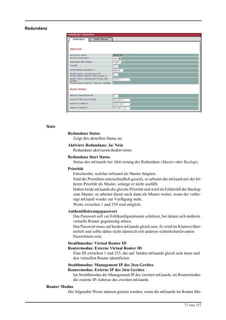 Innominate mGuard - Innominate Security Technologies AG