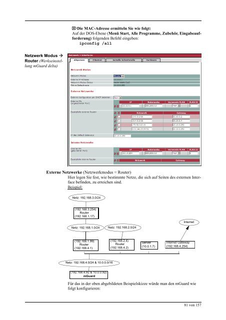 Innominate mGuard - Innominate Security Technologies AG