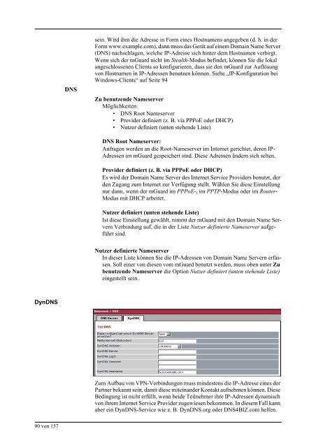 Innominate mGuard - Innominate Security Technologies AG