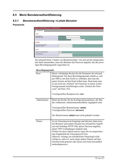 Innominate mGuard - Innominate Security Technologies AG