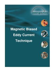 Magnetic Biased Eddy Current - Innospection