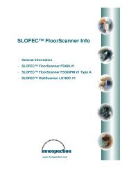 SLOFEC FloorScanner Datasheet - Innospection