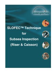 SLOFEC Subsea Inspection - Innospection