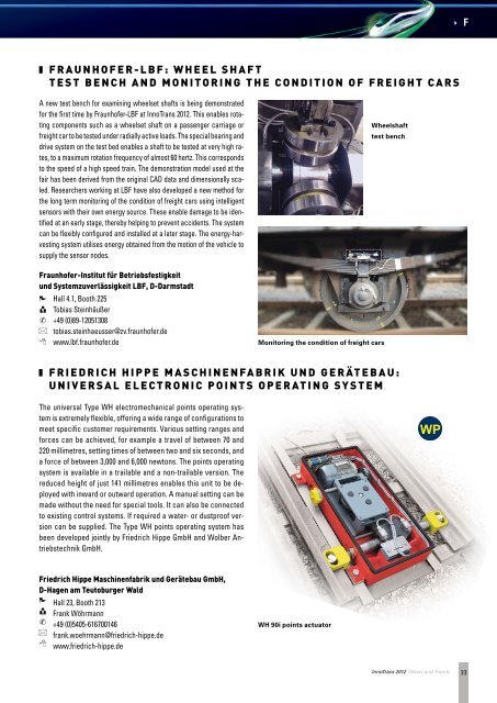 here (PDF, 24.8 MB) - InnoTrans