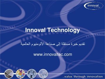 No Slide Title - Innoval Technology Ltd