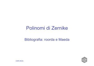 Polinomi di Zernike