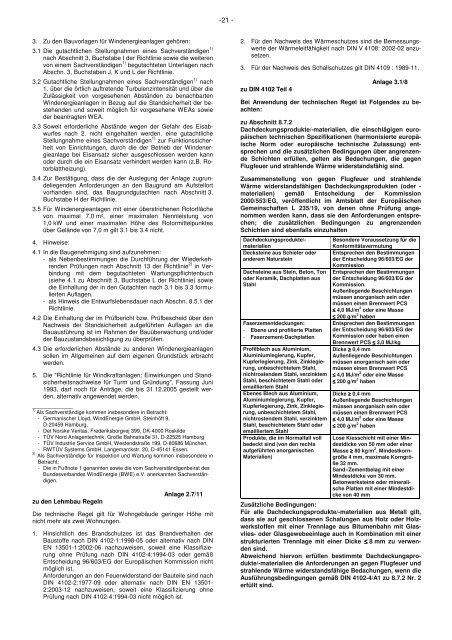 Liste der technischen Baubestimmungen (LTB) - bei inobatec