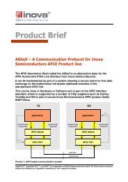 AShell Product Brief - Inova Semiconductors