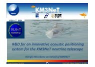 R&D for an innovative acoustic positioning system for the KM3NeT ...