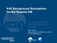 K40 Background Simulations for the Seawiet OM