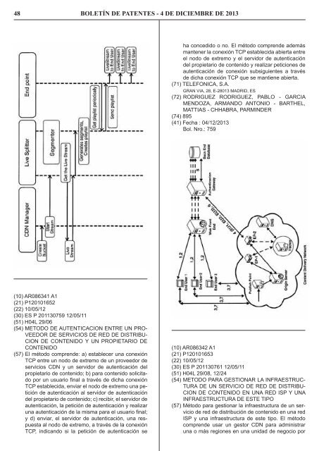 Boletín de Patentes de Invención y Modelos de Utilidad - Instituto ...