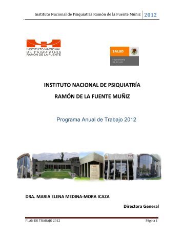 Instituto Nacional de PsiquiatrÃ­a RamÃ³n de la Fuente MuÃ±iz