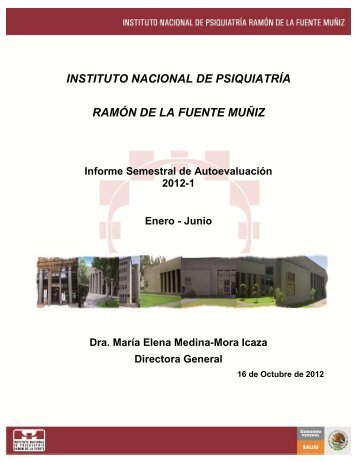 instituto nacional de psiquiatrÃ­a ramÃ³n de la fuente muÃ±iz