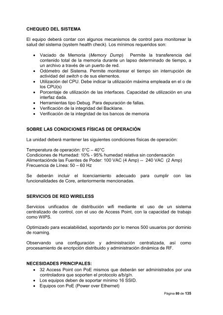 Convocatoria para el arrendamiento de equipo de cÃ³mputo, red ...