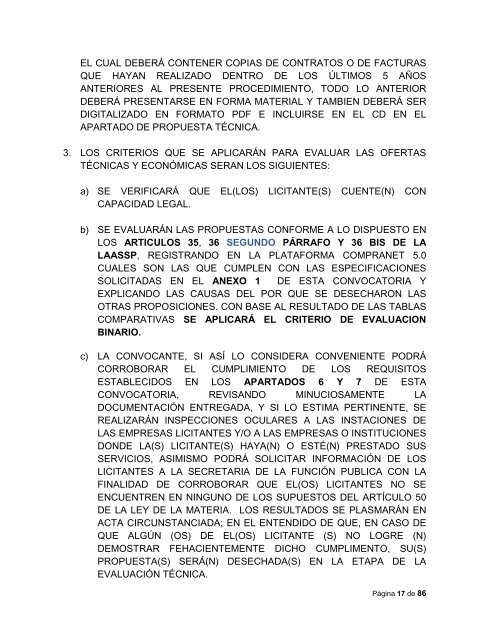 Convocatoria para el arrendamiento de servidores, almacenamiento ...