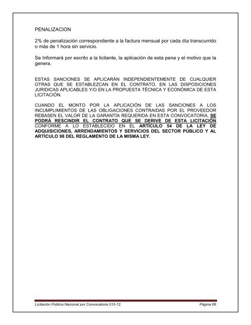 Convocatoria para el arrendamiento de servidores, almacenamiento ...