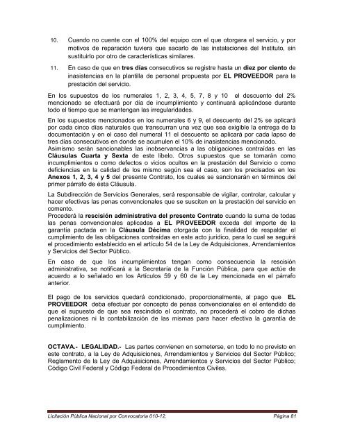 Convocatoria para el arrendamiento de servidores, almacenamiento ...