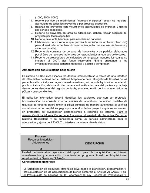 Convocatoria para el sistema informativo integral administrativo ...