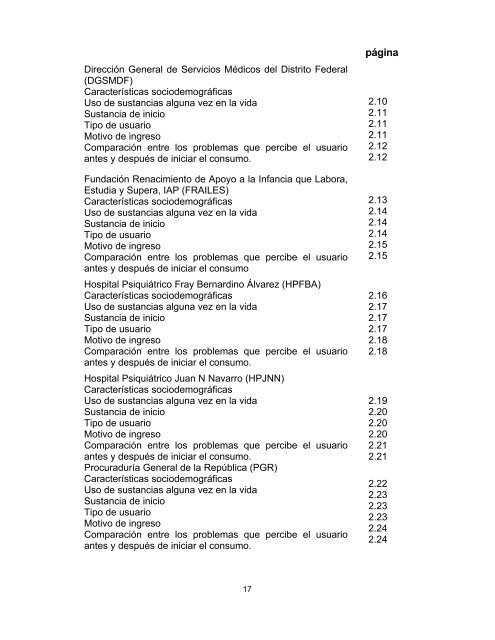 Reporte 39, Noviembre 2005 - Instituto Nacional de PsiquiatrÃ­a