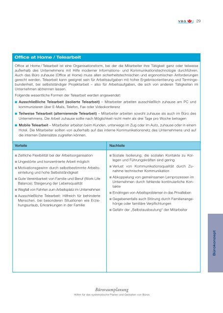 BÃ¼roraumplanung - INQA-Bauen