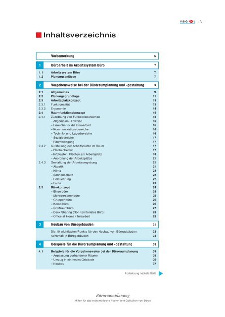 BÃ¼roraumplanung - INQA-Bauen