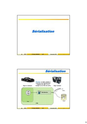 (Microsoft PowerPoint - Serialization.ppt [Mode de compatibilit\351])