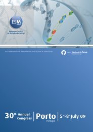 European Society of Mycobacteriology - Instituto Nacional de SaÃºde ...