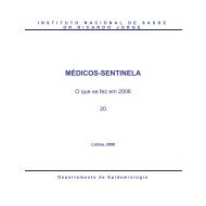 Documento integral - Instituto Nacional de SaÃºde Dr. Ricardo Jorge