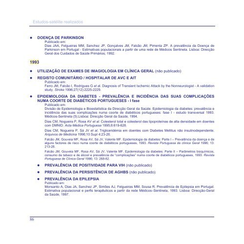 Documento integral - Instituto Nacional de SaÃºde Dr. Ricardo Jorge