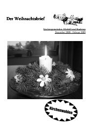 KlixbÃ¼ll und Braderup Weihnachten 2008