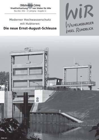 Die neue Ernst-August-Schleuse - Inselrundblick