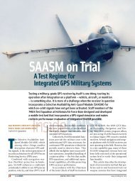 SaaSm on Trial - Inside GNSS