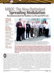 mBOC: The new Optimized Spreading modulation - Inside GNSS