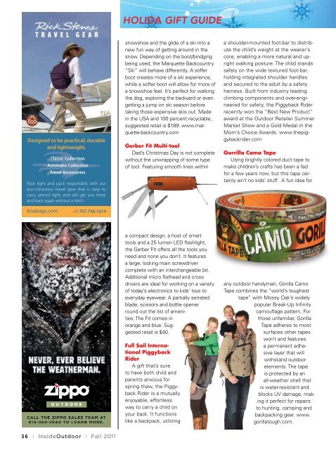 Fall - InsideOutdoor Magazine