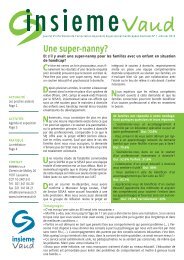 Journal 01/2013 - Insieme Vaud