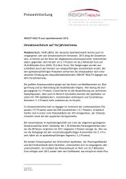 Pressemitteilung - INSIGHT Health