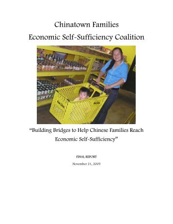 Chinatown Families Economic Self-Sufficiency Coalition