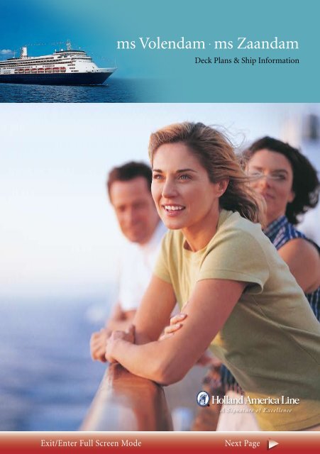 (m.s. Volendam) brochure - Insight Cruises