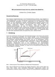 Zusammenfassung 1 Einleitung - inspire