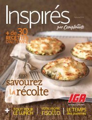 RECETTES - Inspired.ca