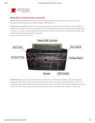 Mazda SAT and CDC Emulation comparison - Installer.com