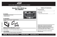 Honda CR-V 2012-up 95-7802CH - Installer.com