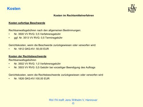 Versagung Der Restschuldbefreiung Wilhelm & Kollegen - Institut fÃ¼r ...